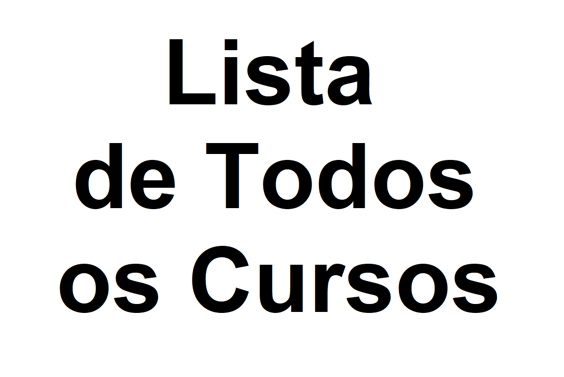 Lista de Todos os Cursos - Mercado Livre Cursos